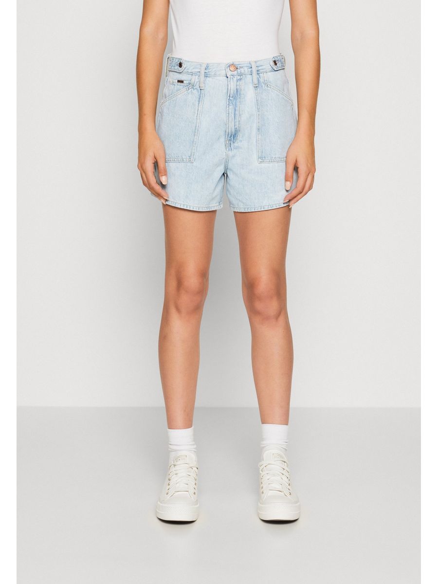 

Джинсовые шорты женские Pepe Jeans London PE121S05V синие 27, Синий, PE121S05V