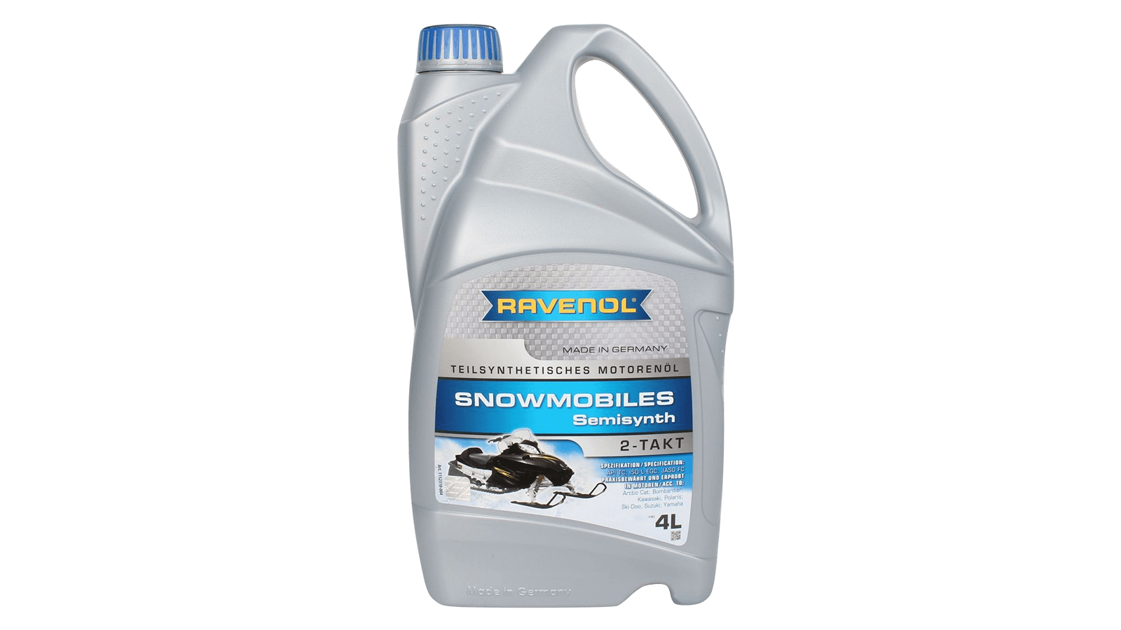 

Моторное масло Ravenol SNOWMOBILES Teilsynth 2T 4л