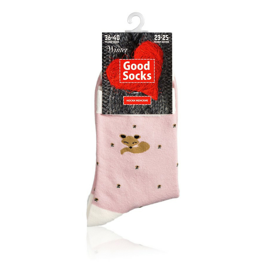 

Носки женские Good Socks розовые 23-25, Розовый