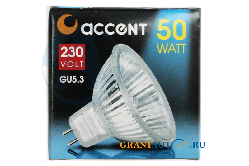 Лампа АКЦЕНТ JCDR 230V 50W GU5.3
