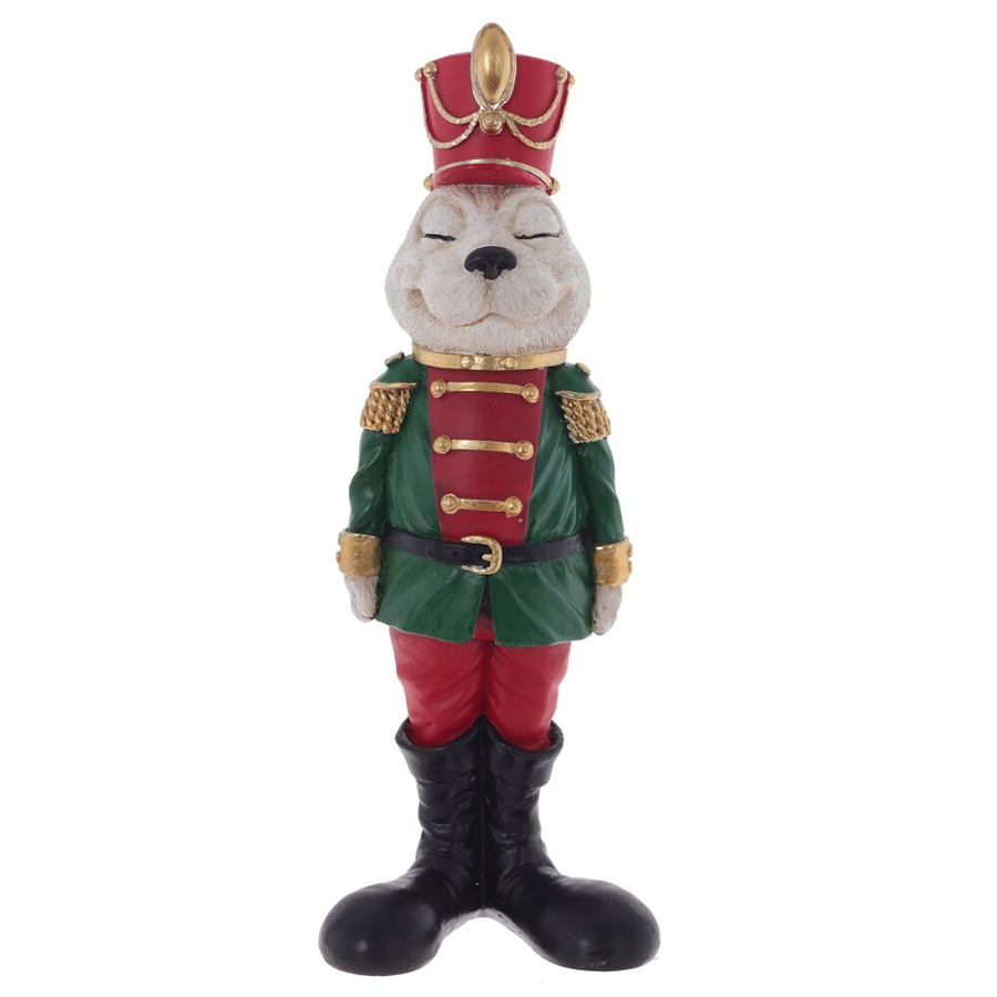 

Фигурка декоративная Солдатик-зайка Remeco, 21,5x8x6,5 см, Зеленый, Ремеко-Фигурки4-10