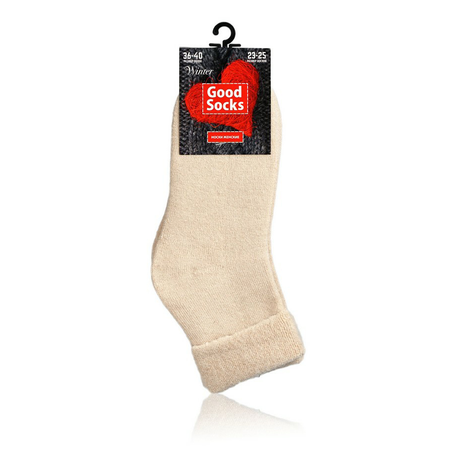 

Носки женские Good Socks бежевые 23-25, Бежевый