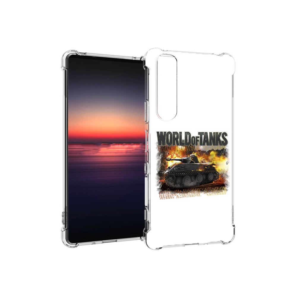 

Чехол MyPads Tocco для Sony Xperia 1 III Мир танков-2 (PT162368.229.118), Прозрачный, Tocco