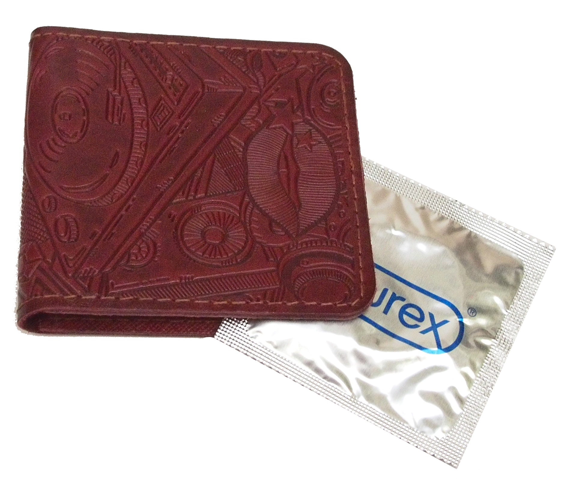 Футляр для презервативов Triwesta Triwesta Night Life 3D бордо