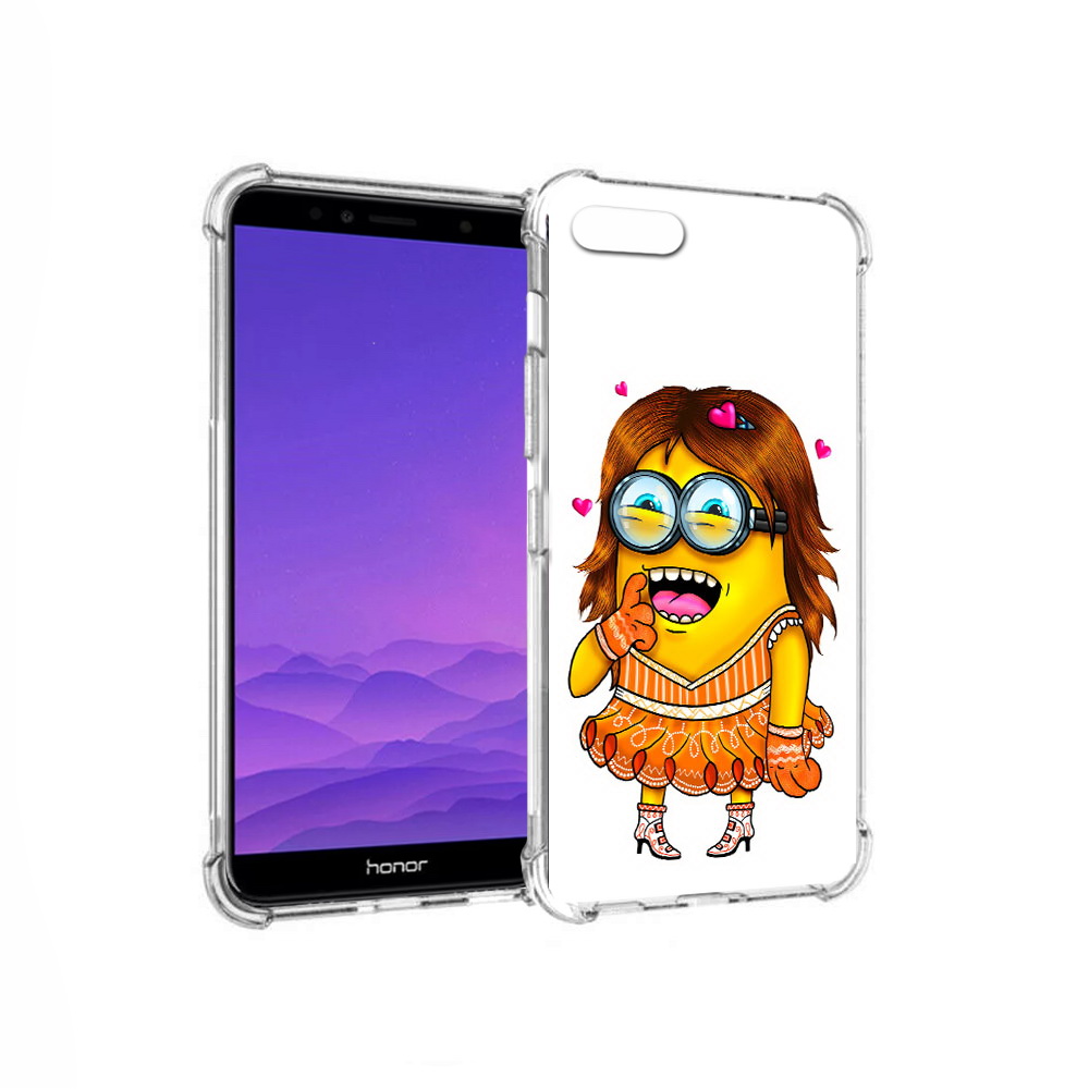 

Чехол MyPads Tocco для Honor 7A Миньон девочка (PT111206.25.116), Прозрачный, Tocco