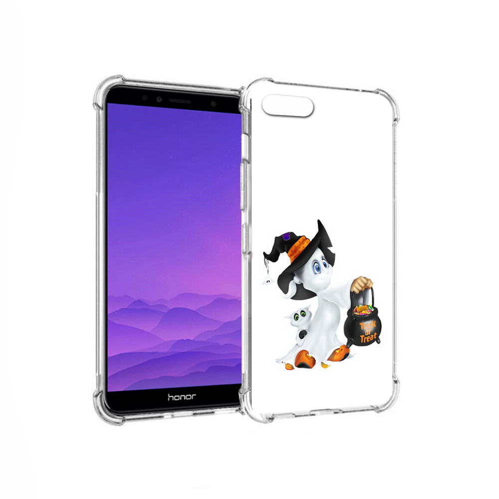 

Чехол MyPads Tocco для Honor 7A Маленький призрак (PT111206.25.113), Прозрачный, Tocco
