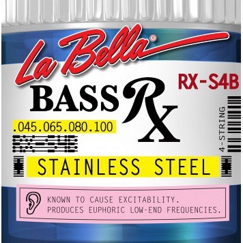 фото Струны для бас-гитары la bella rx-s4b rx stainless