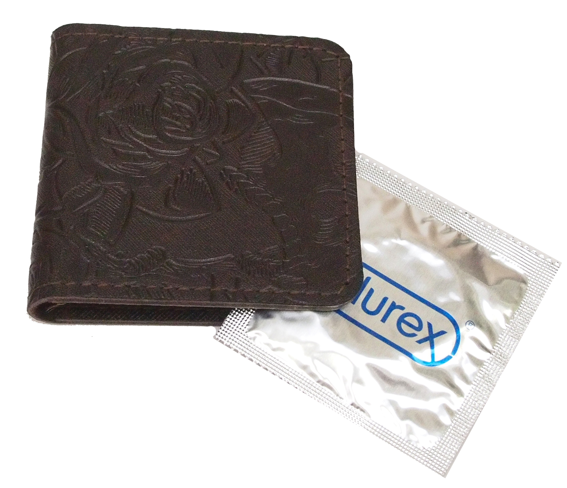 Футляр для презервативов Triwesta Dark Rose 3D коричневый