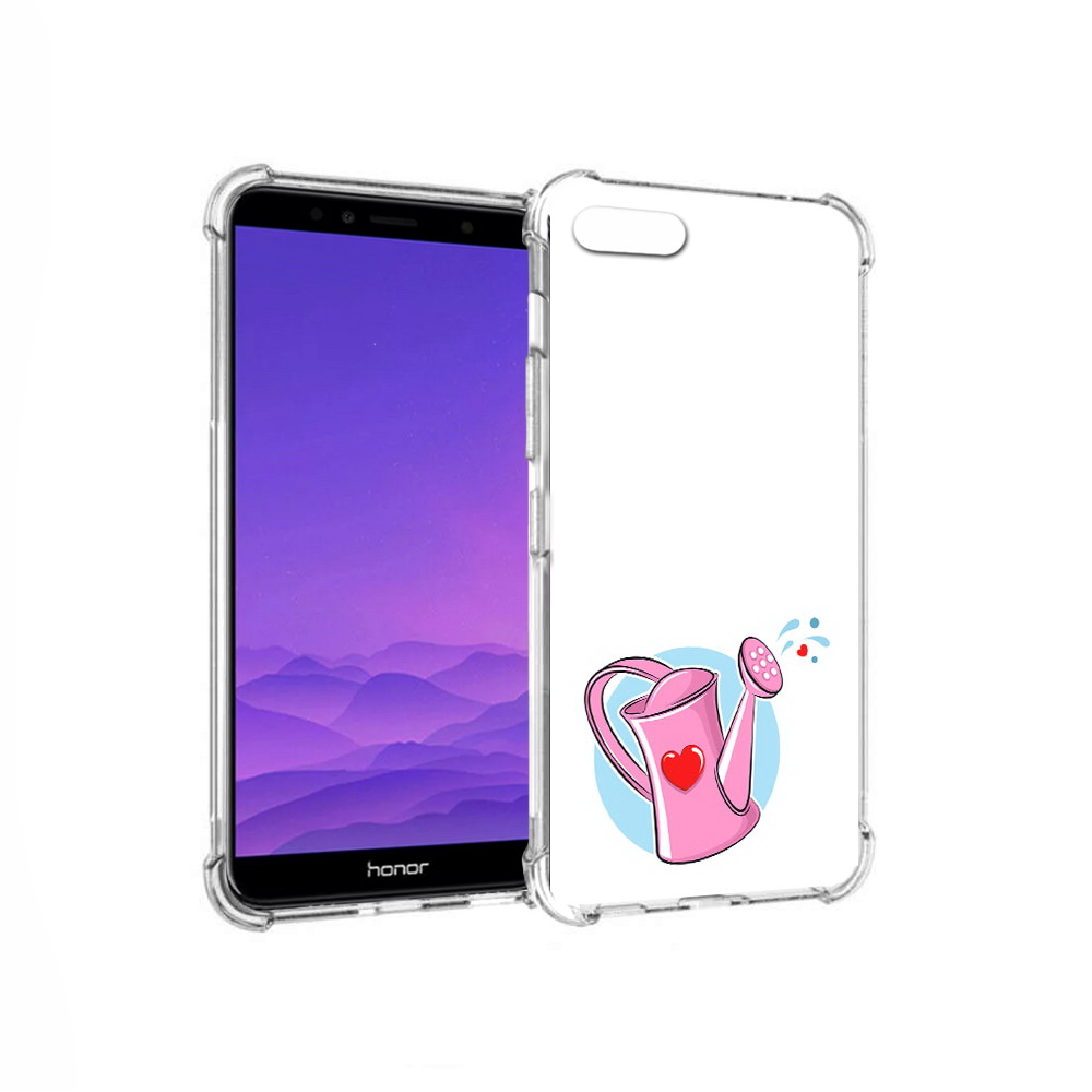 

Чехол MyPads Tocco для Honor 7A Лейка любви 14 февраля (PT111206.25.103), Прозрачный, Tocco