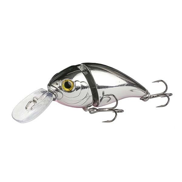 

Воблер Kutomi Bald-Crank 60F E003 15гр. 2-2,5м, Серебристый, 00-00009017