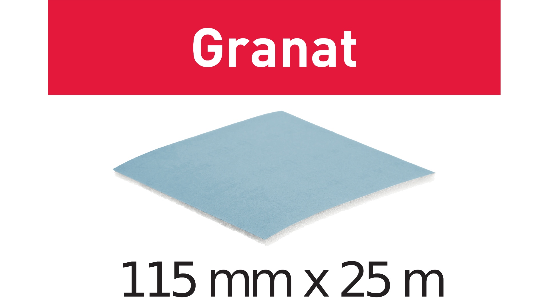 

Шлифовальная бумага на вспененной основе Festool Granat Soft P500, рулон 25 м, 115x25m P500 GR SOFT