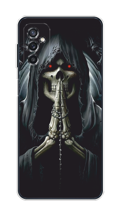 

Чехол на Samsung Galaxy M52 "Молитва", Серый, 2104350-1