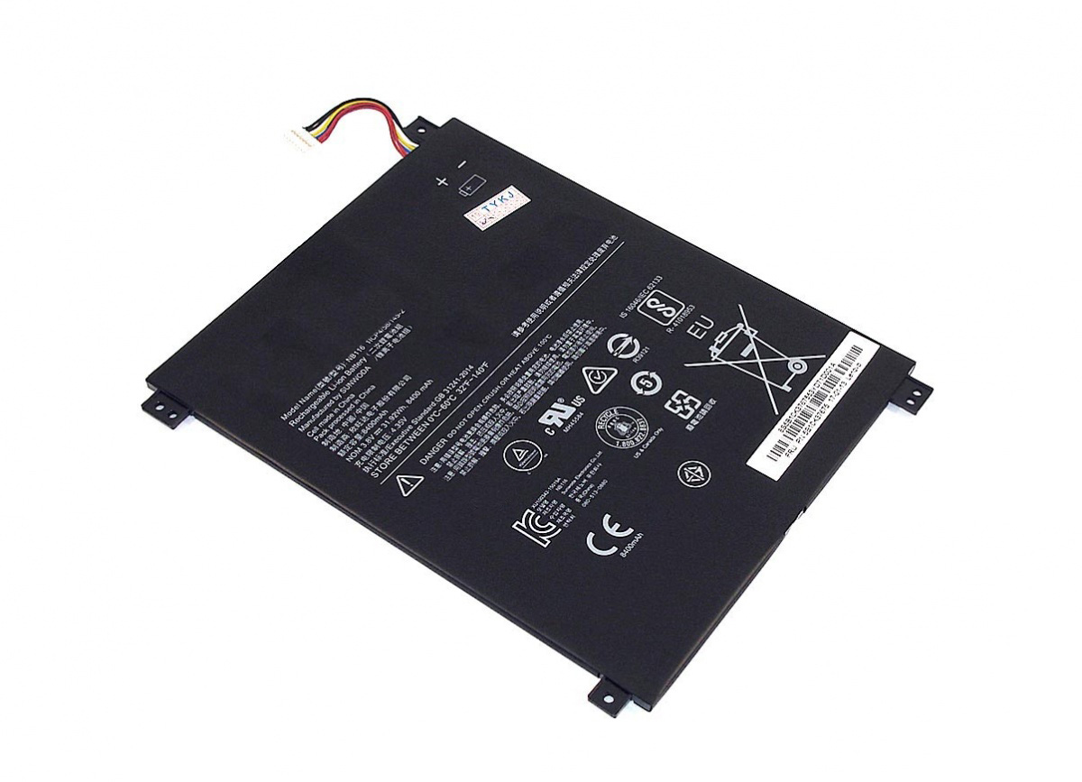 

Аккумуляторная батарея NB116 для ноутбука Lenovo IdeaPad 100S-11IBY Series, p/n: 0813001,