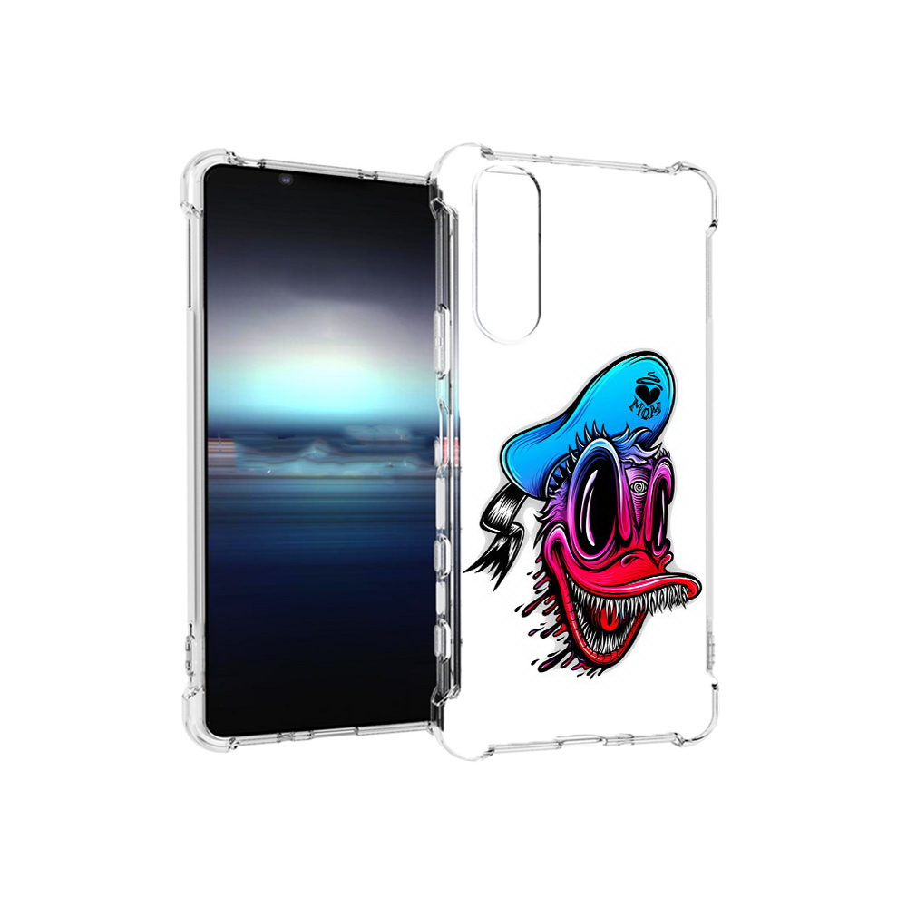 

Чехол MyPads Tocco для Sony Xperia 5 Дональд (PT154834.228.71), Прозрачный, Tocco