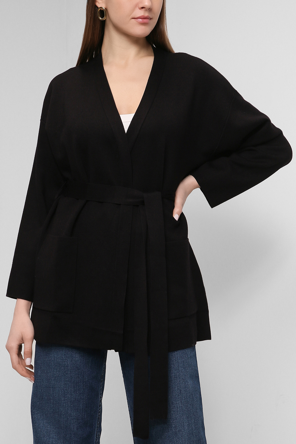 

Кардиган женский cut & pret 2202 FANNY черный S, 2202 FANNY