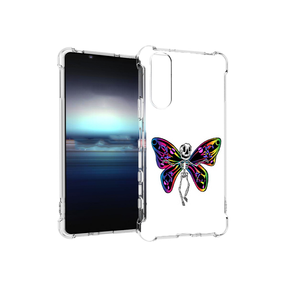 

Чехол MyPads Tocco для Sony Xperia 5 эффект бабочки (PT154834.228.701), Прозрачный, Tocco