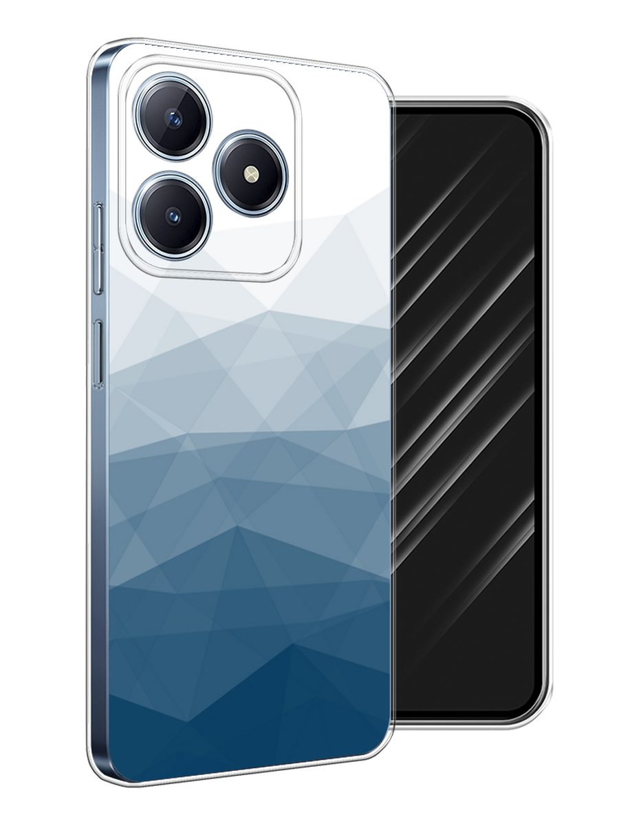 

Чехол Awog на Realme C63 "Абстракция небо", Синий;голубой;белый, 2517350-1