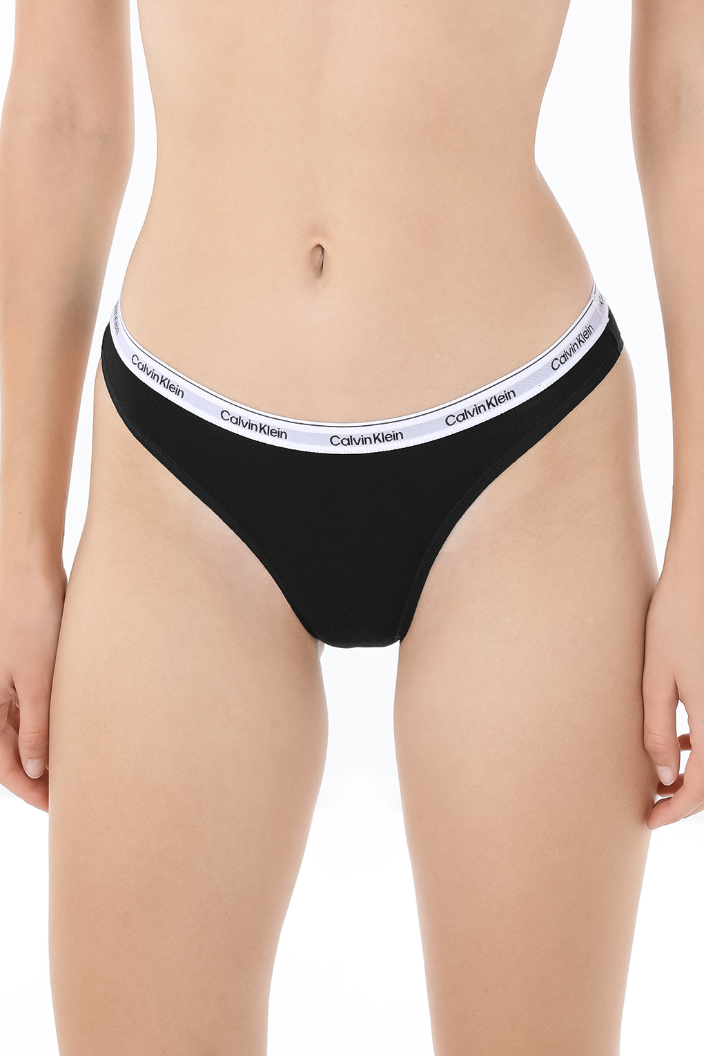 Комплект трусов женских Calvin Klein 000QD5207E черных L, 3 шт.