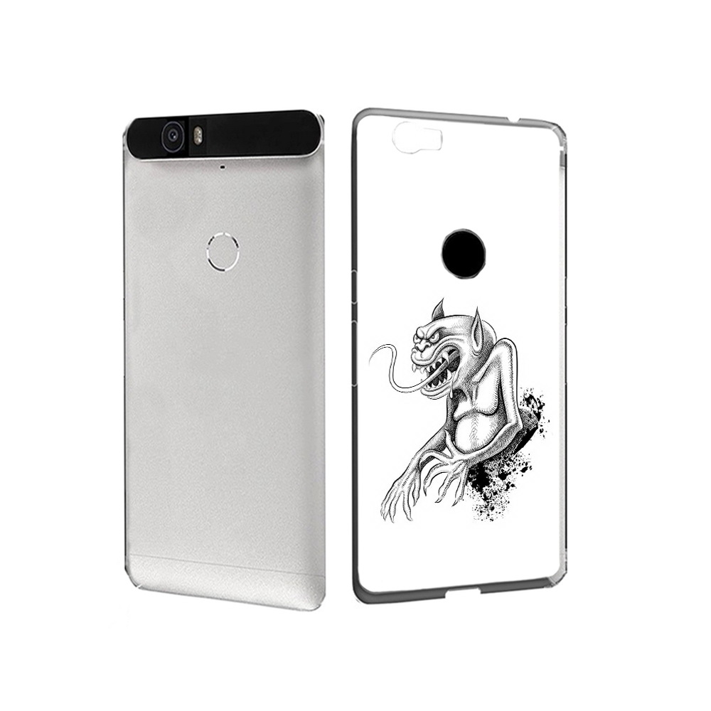 

Чехол MyPads Tocco для Huawei Nexus 6P чорт (PT17717.24.692), Прозрачный, Tocco