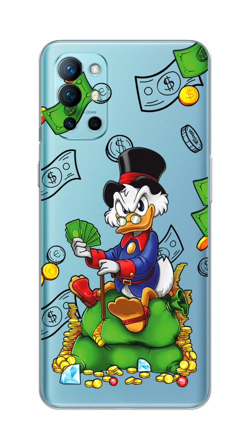 

Чехол на OnePlus 9R "Scrooge Richness", Черный;синий;зеленый, 151650-1