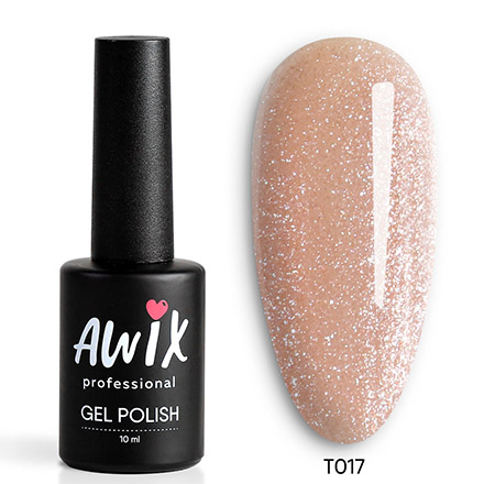 фото Гель-лак awix professional tinsel №017