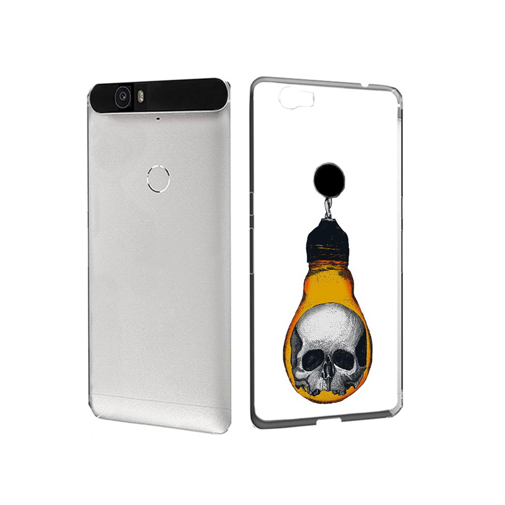 Чехол MyPads Tocco для Huawei Nexus 6P череп в лампочке (PT17717.24.676)