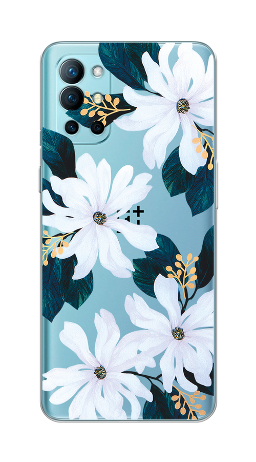 

Чехол на OnePlus 9R "Delilah Flower", Зеленый;белый, 151650-1
