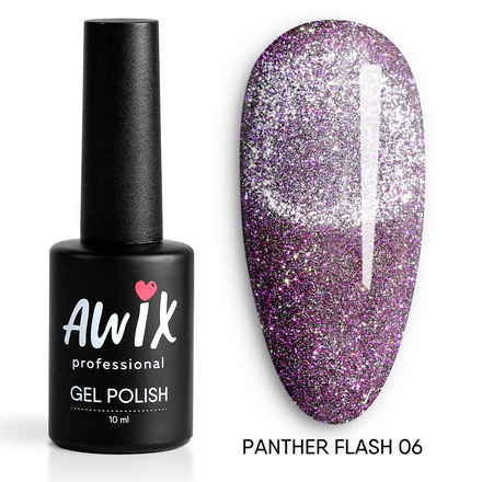 фото Гель-лак awix professional panther flash №06