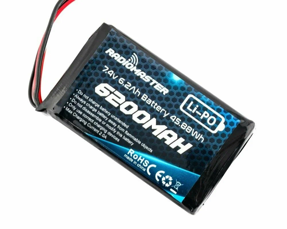 

Аккумулятор RadioMaster Boxer 6200mah, Boxer 6200mah 2s