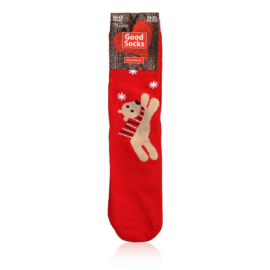 

Носки женские Good Socks красные 23-25, Красный