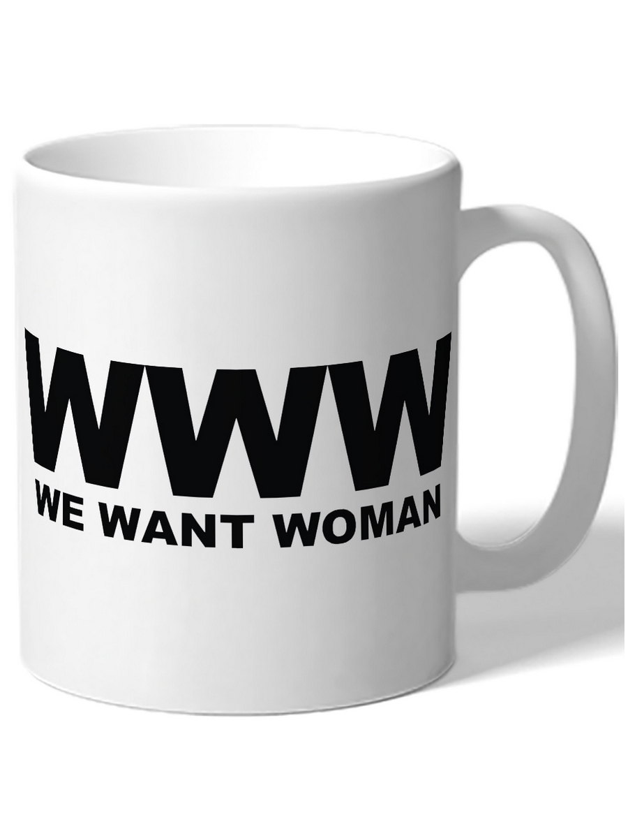 фото Кружка drabs we want woman, мы хотим бабу