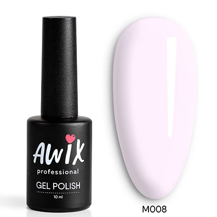 

Гель-лак AWIX Professional Milky №08