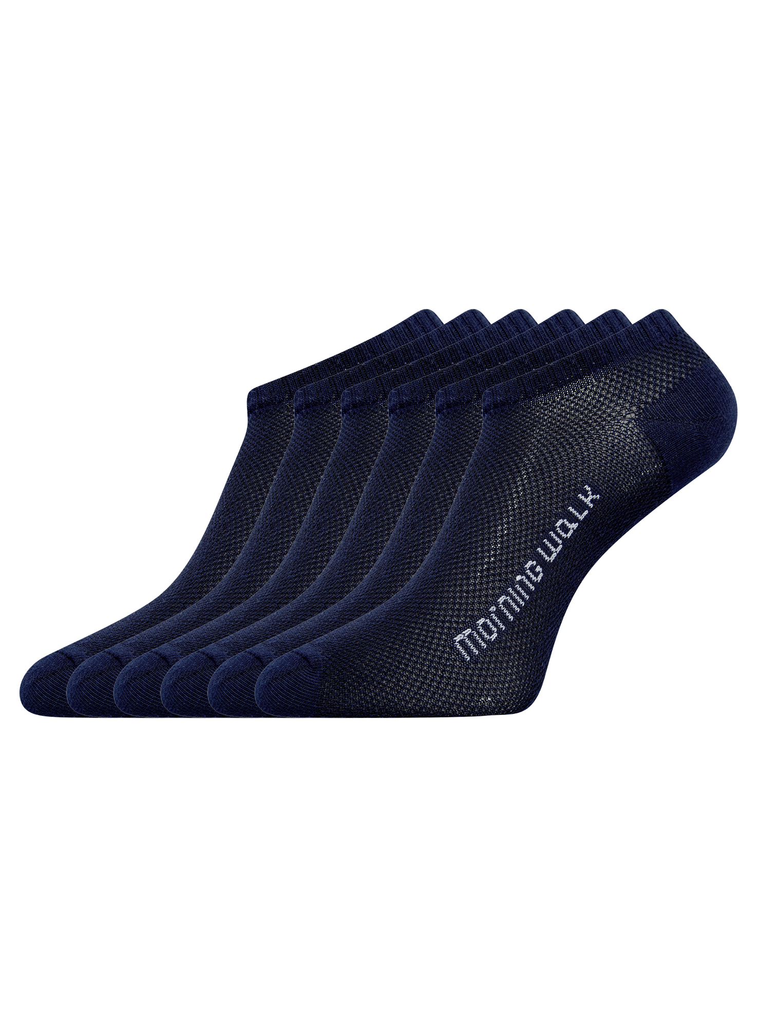 Комплект носков женских oodji 57102438T6 синих 35-37