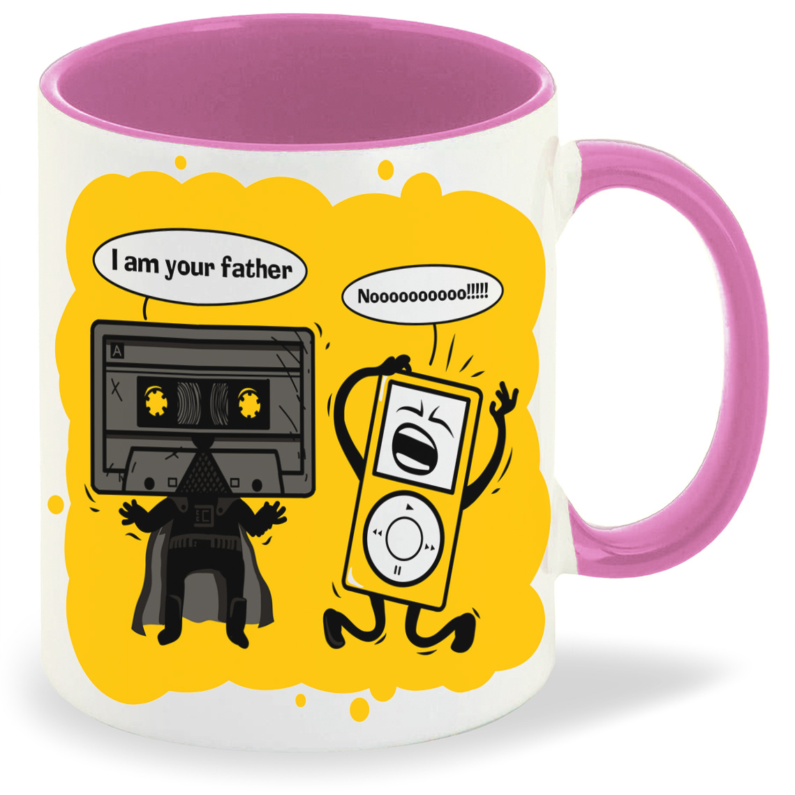 

Кружка CoolPodarok Прикол Касета i am your father, Прикол Касета i am your father