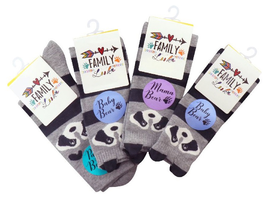 

Носки женские Family Look серые 23-25