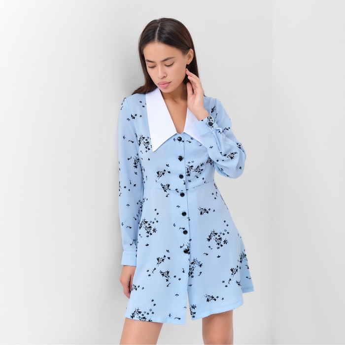 

Платье женское MIST Miss голубое 48 RU, Голубой, Miss