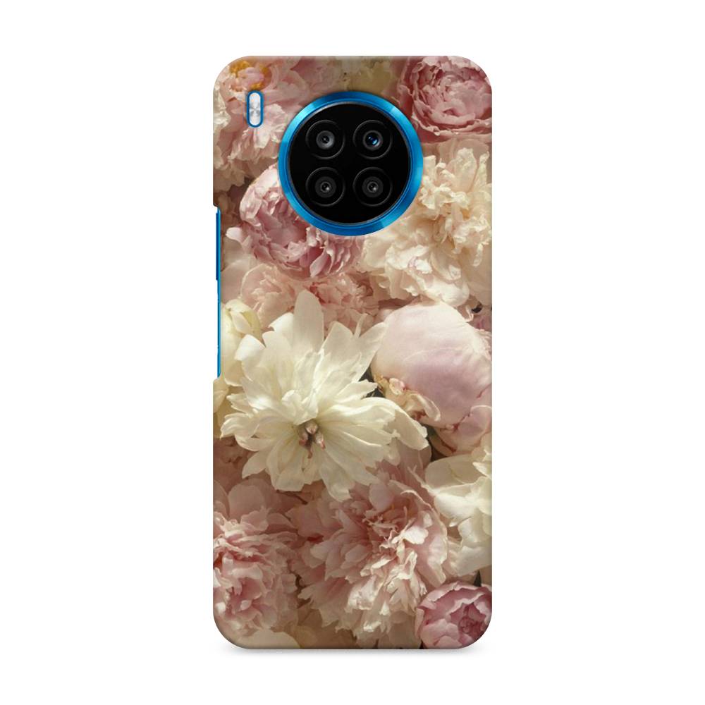 

Чехол Awog "Пионы светлые" для Honor 50 Lite, 6106420-6