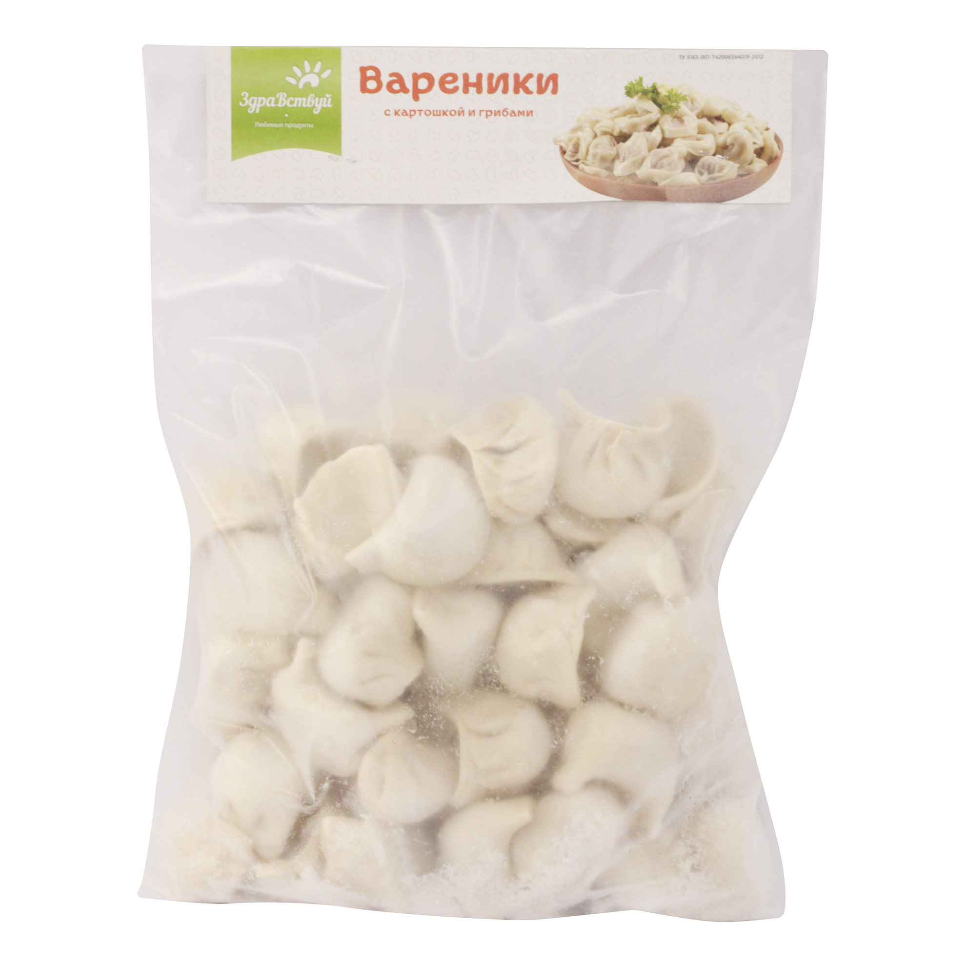 

Вареники ЗдраВствуй с картофелем и грибами 800 г