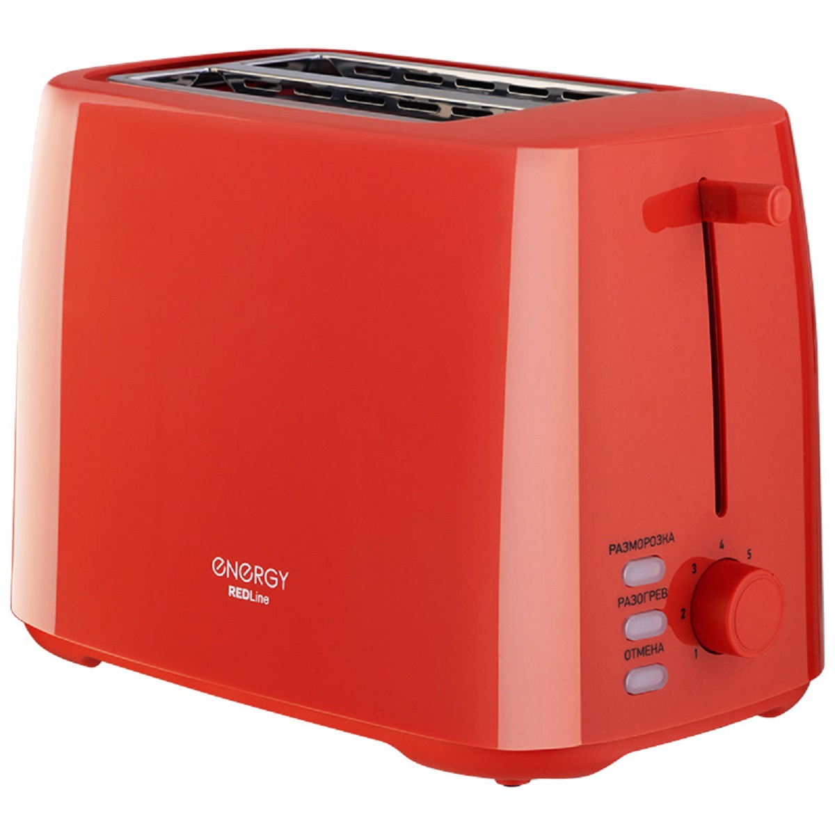 Тостер Energy EN-260 красный тостер bbk tr82 красный