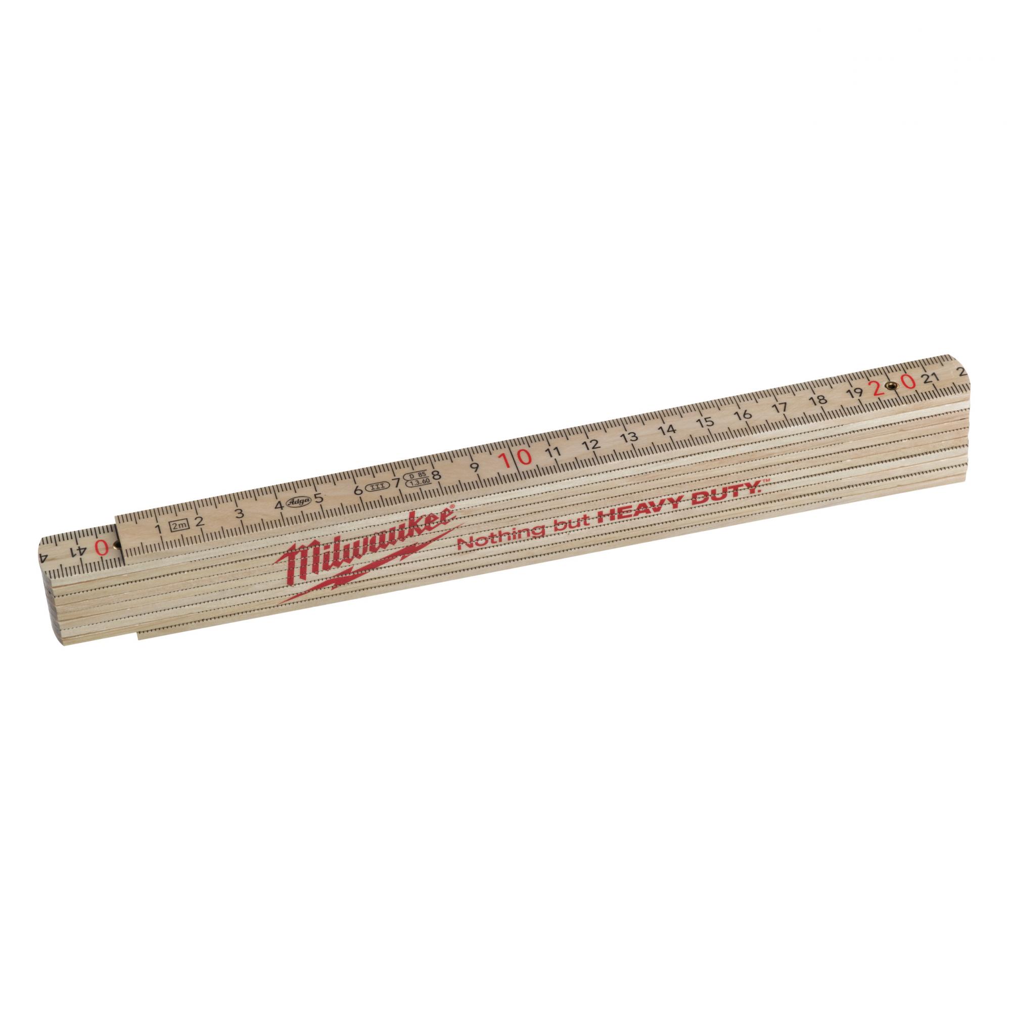 Метр складной Milwaukee 4932459303 деревянный 2 м складной многофункциональный нож milwaukee