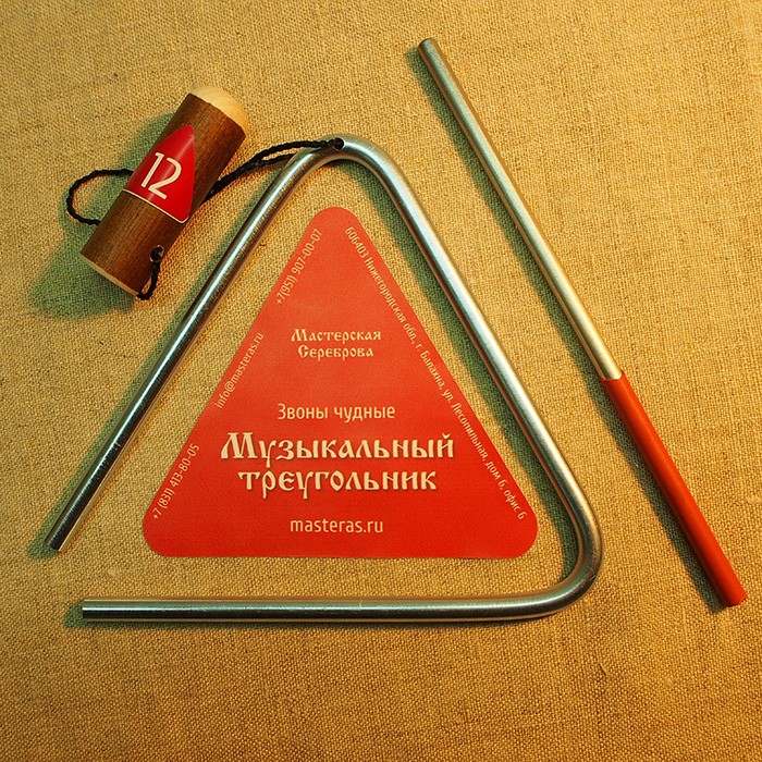 Дер. Треугольник D6мм дл.12см зч-тр-612