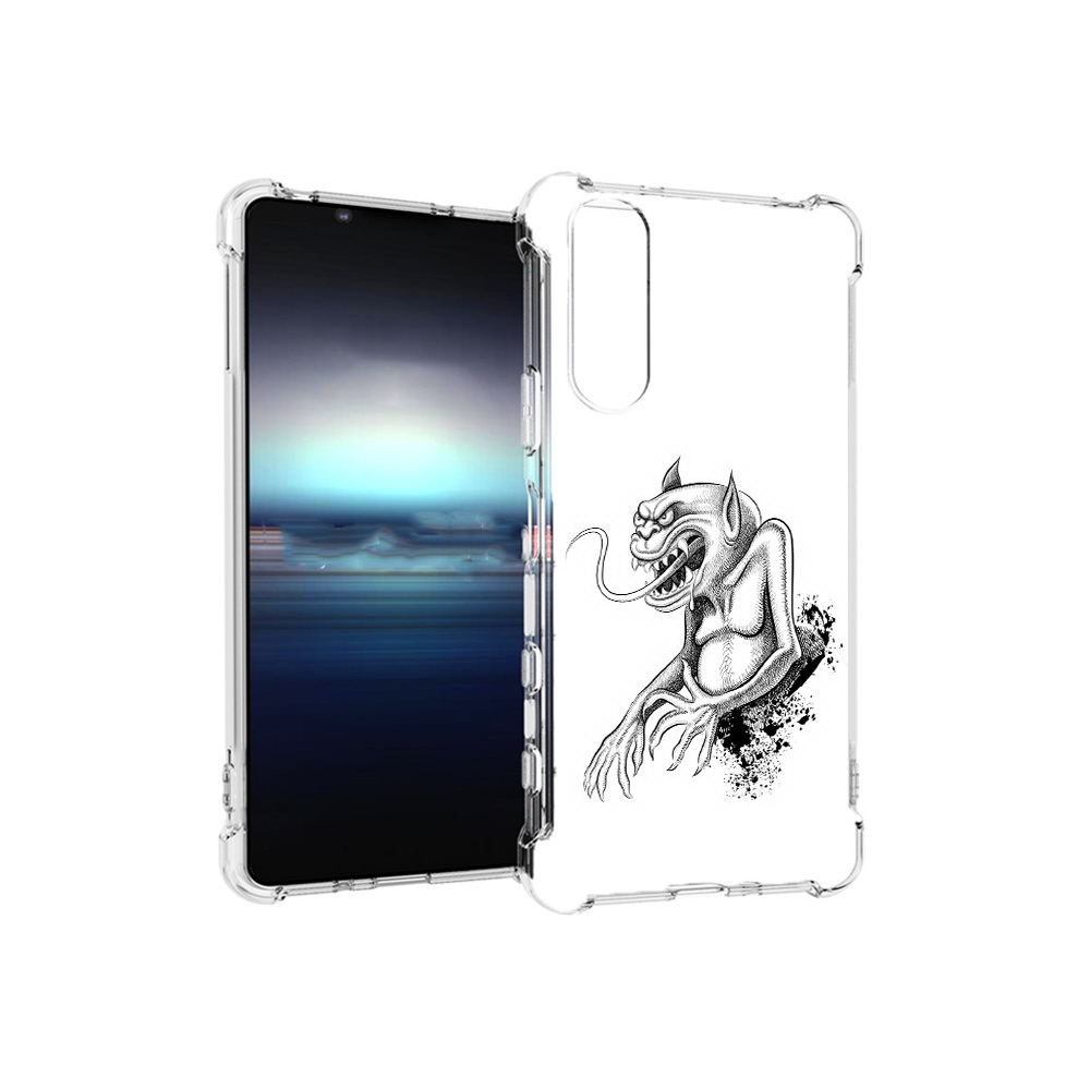 

Чехол MyPads Tocco для Sony Xperia 5 чорт (PT154834.228.692), Прозрачный, Tocco