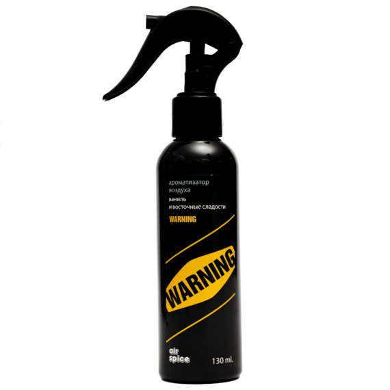 Ароматизатор в машину air spice Warning ваниль и восточные сладости