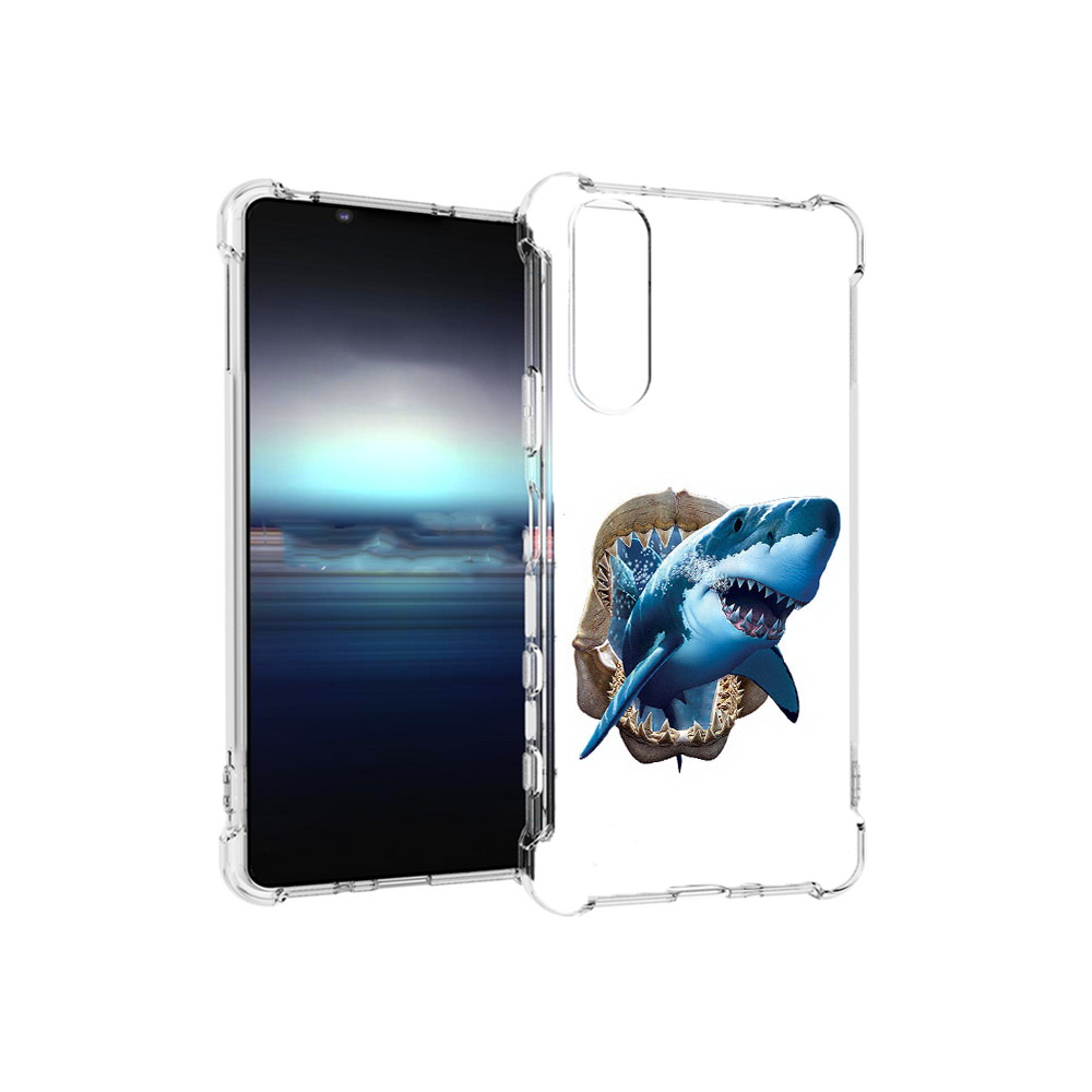 

Чехол MyPads Tocco для Sony Xperia 5 челюсти (PT154834.228.675), Прозрачный, Tocco
