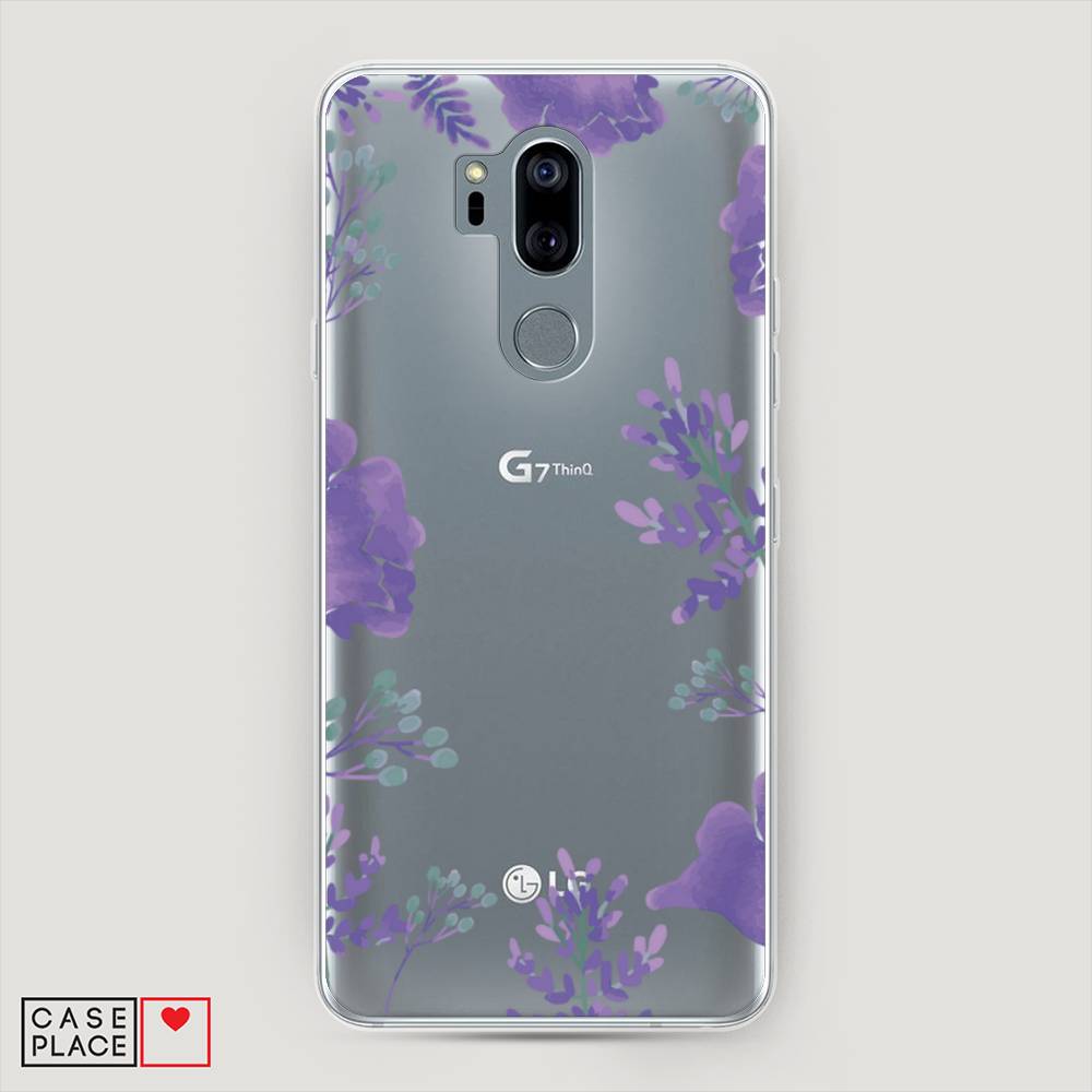 

Чехол Awog "Сиреневая цветочная рамка" для LG G7 ThinQ, 83450-8