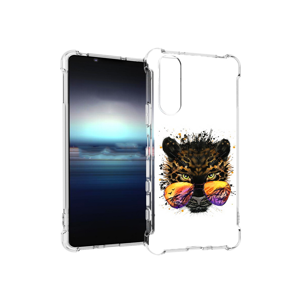 

Чехол MyPads Tocco для Sony Xperia 5 тропический леопард (PT154834.228.649), Прозрачный, Tocco