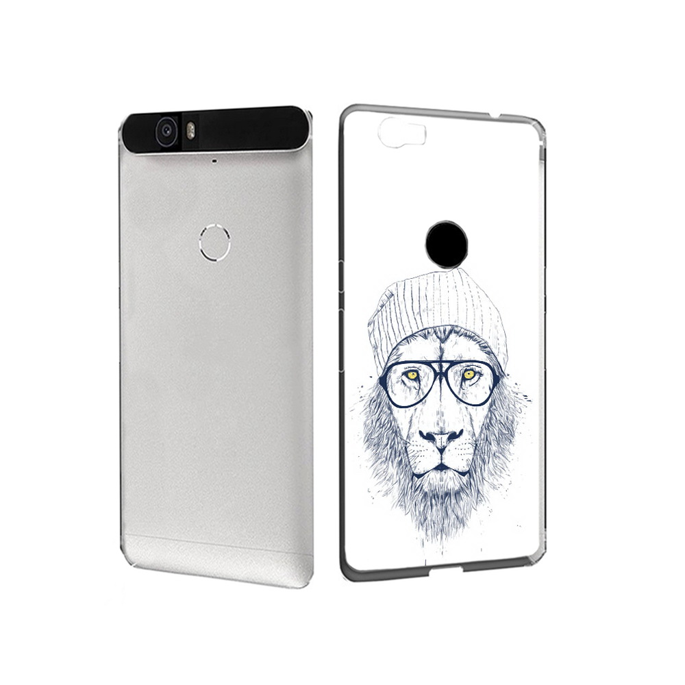 Чехол MyPads Tocco для Huawei Nexus 6P хиппи лев (PT17717.24.663)