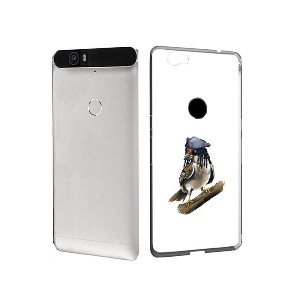 

Чехол MyPads Tocco для Huawei Nexus 6P Джек воробей (PT17717.24.65), Прозрачный, Tocco