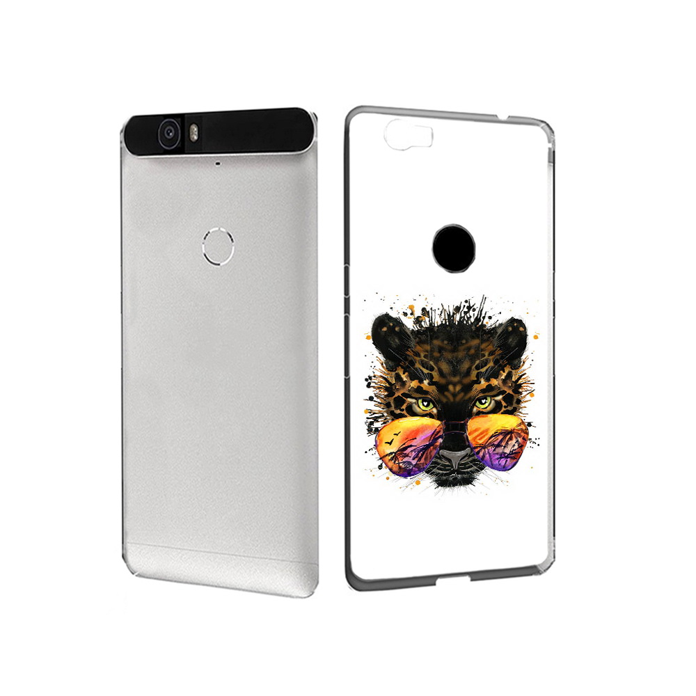 

Чехол MyPads Tocco для Huawei Nexus 6P тропический леопард (PT17717.24.649), Прозрачный, Tocco