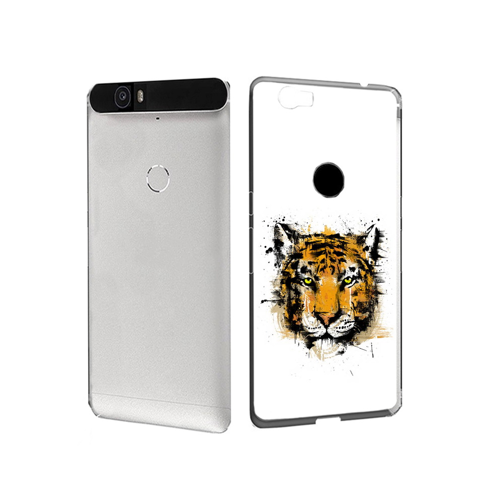 

Чехол MyPads Tocco для Huawei Nexus 6P тигруля (PT17717.24.643), Прозрачный, Tocco